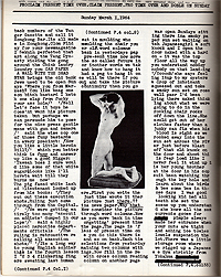 William S. Burroughs, Time, Page 3, C Press, 1965